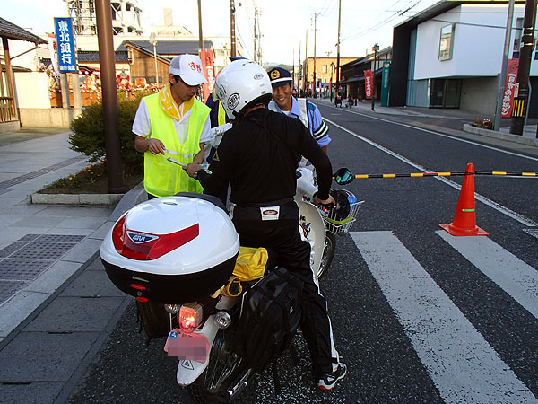 道を尋ねるＭｋ７３さん